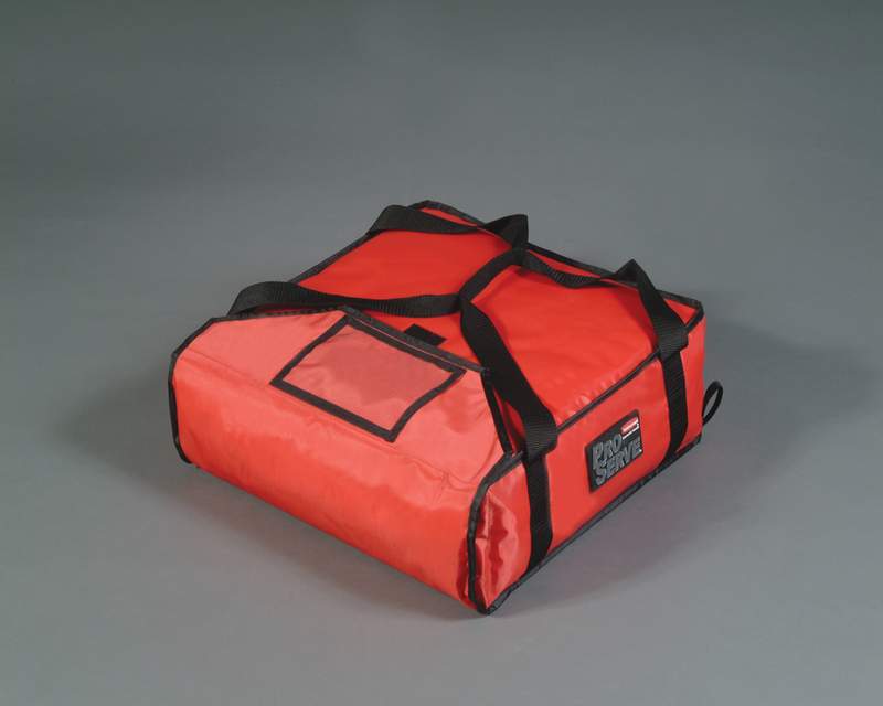 Rubbermaid Proserve®-Pizza-Transporttasche, rot, klein