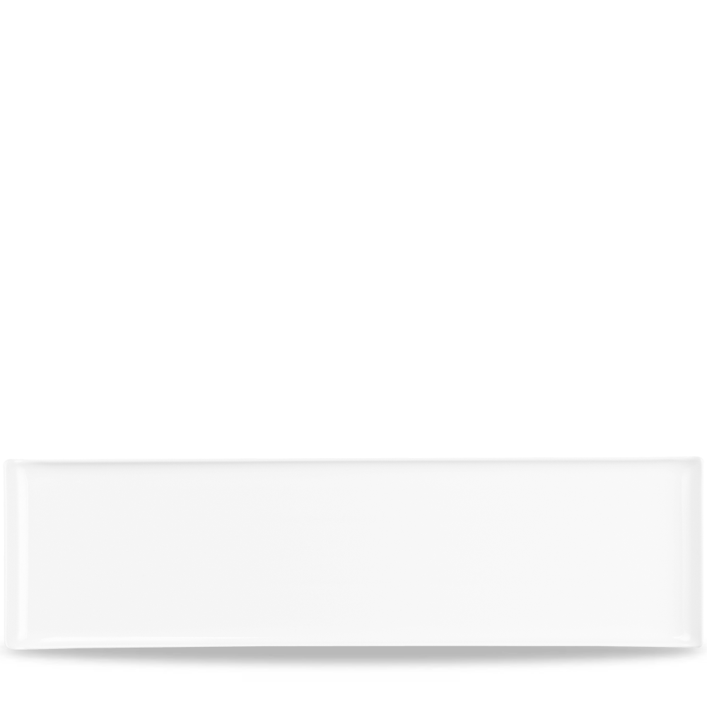 Churchill Alchemy Buffet Tablett Rechteckig 56x15,3cm, 4 Stück, Weiß