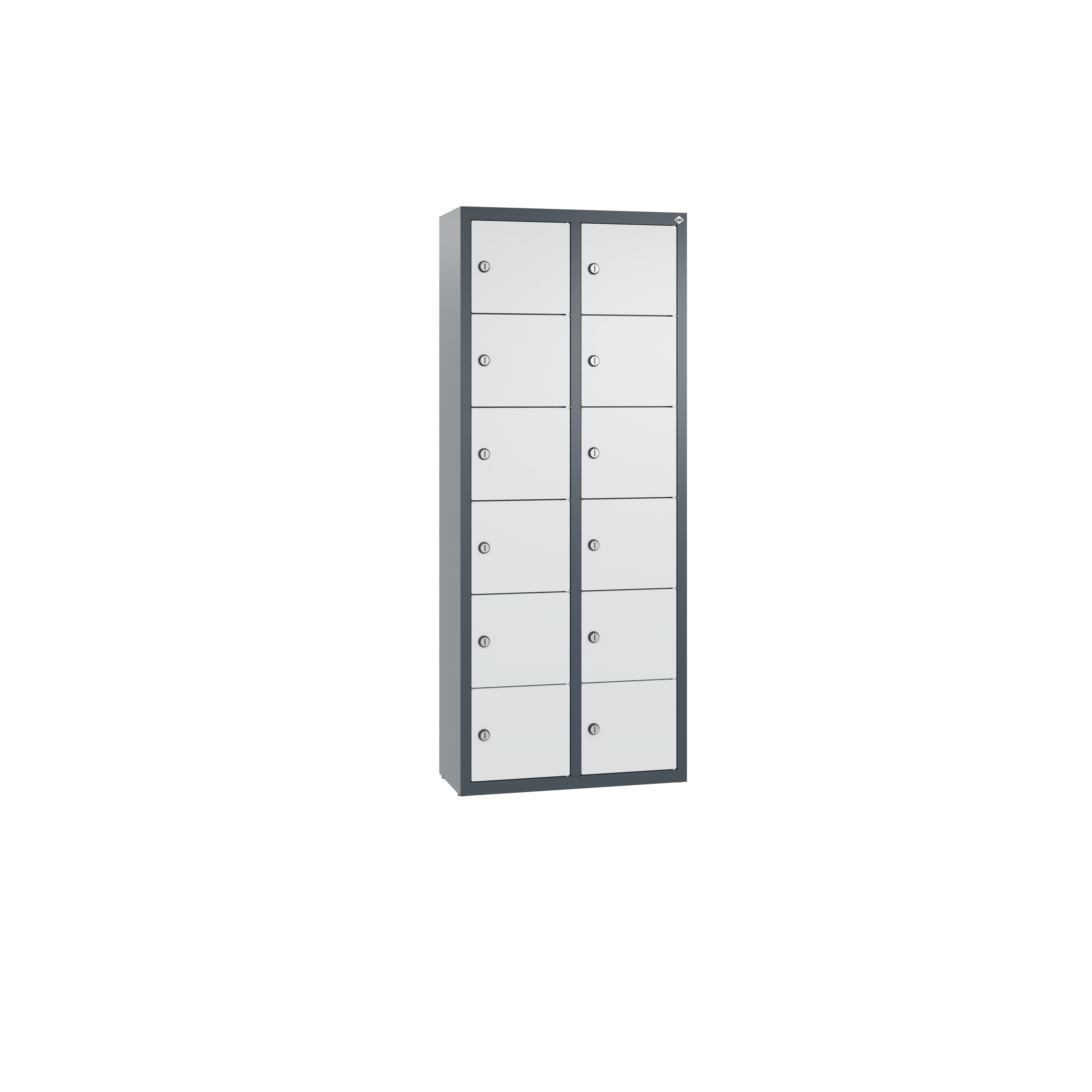 C+P Kleingefachschrank Intro, H1130xB460xT200mm, 7016/7035