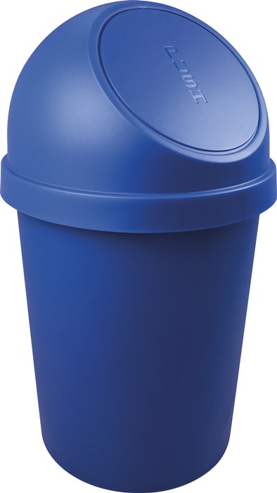 Abfallbehälter H700xØ403mm 45l blau HELI