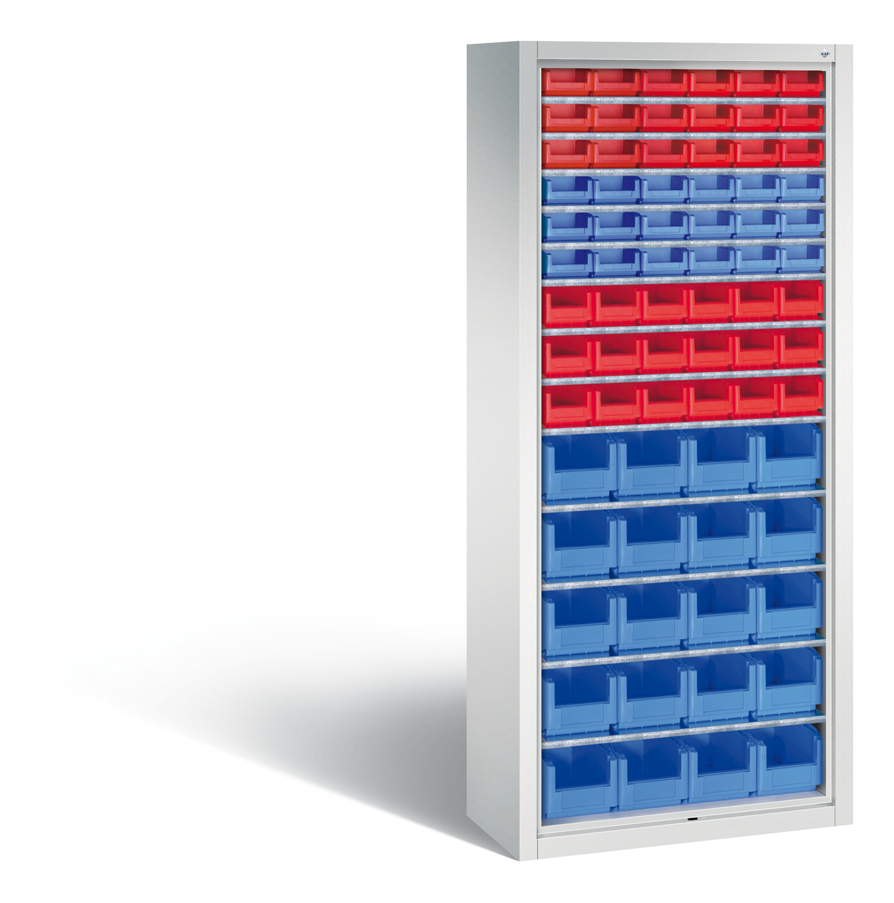 C+P Magazinregal Serie 13, H1690xB700xT300mm, 7035