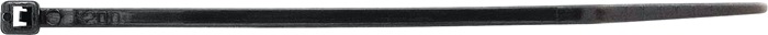 Kabelbinder L.100mm B.2,5mm PA schwarz (UV-stabilisiert) 100St./Btl.