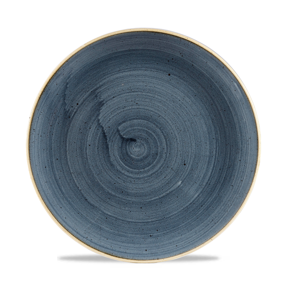 Churchill Super Vitrified Stonecast Blueberry Teller Flach Coup 26cm, 12 Stück