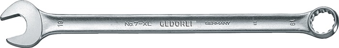 Ringmaulschlüssel 7 XL SW 9mm L.180mm Form A ext.lang CV-Stahl GEDORE