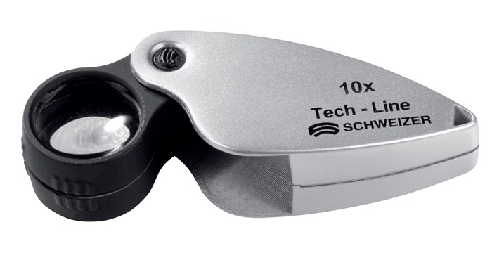 Einschlaglupe Tech-Line Vergr. 20x Linsen-D.16,8mm Schweizer