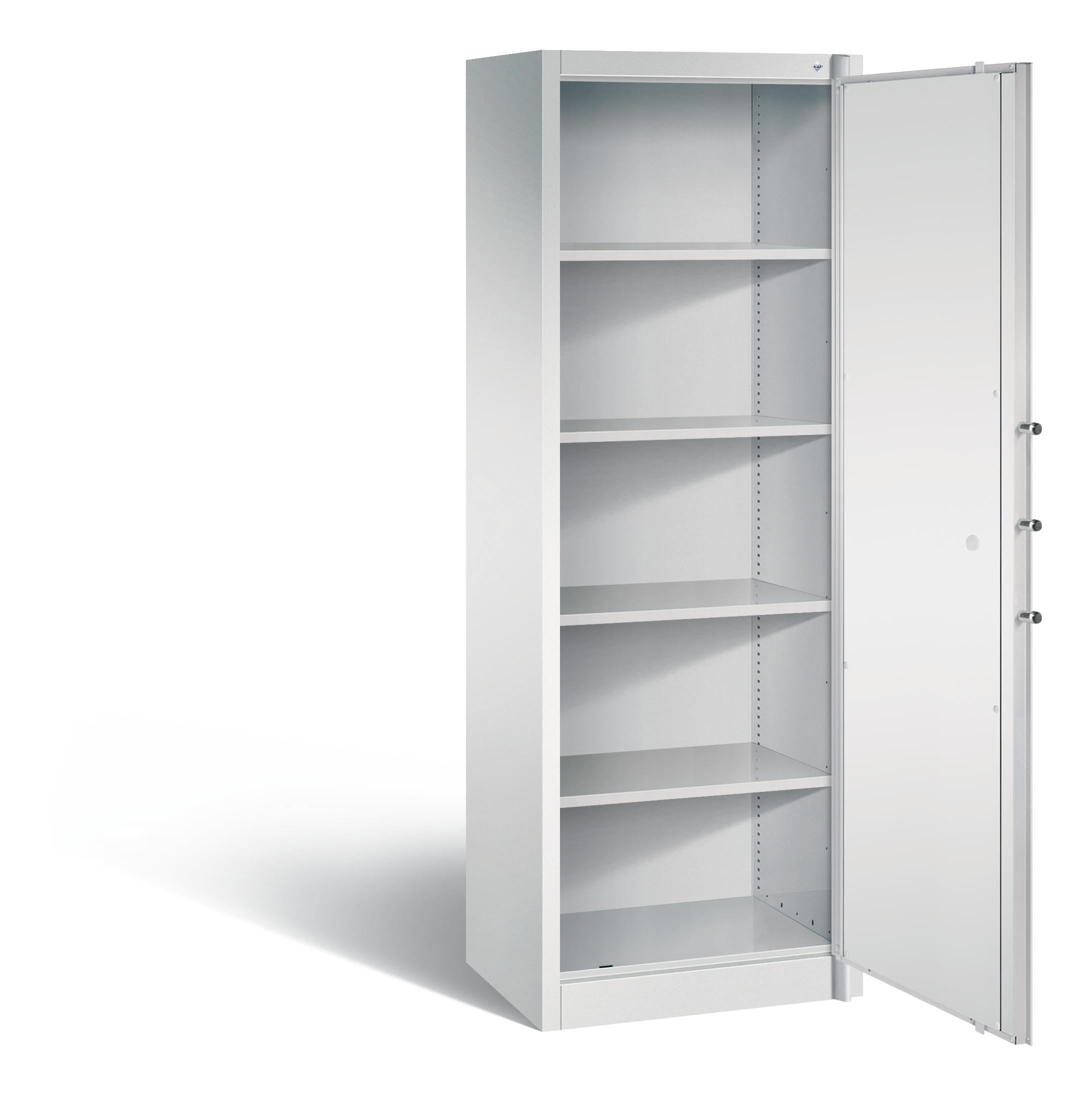 C+P Feuerschutzschrank Certos, H1950xB650xT500mm, 7035/7035