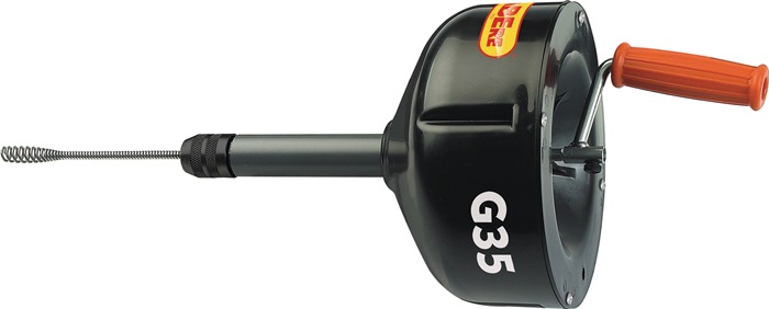 Hand-/Elektrorohrreinigungsgerät G35-2 Spiral-L.7,5m Spiralen-D.8mm CABERE