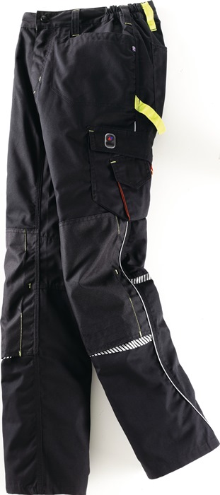 Bundhose Terrax Workwear Gr.50 schwarz/limette TERRAX