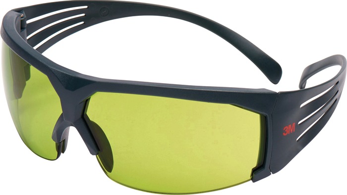 Schweißerbrille SecureFit™SF600 EN 166 PC Bügel grau,Scheibe grün IR1,7 3M