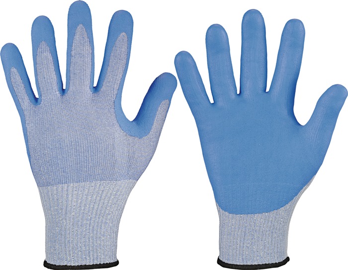 Handschuh ANCHORAGE Gr.8 blau meliert EN