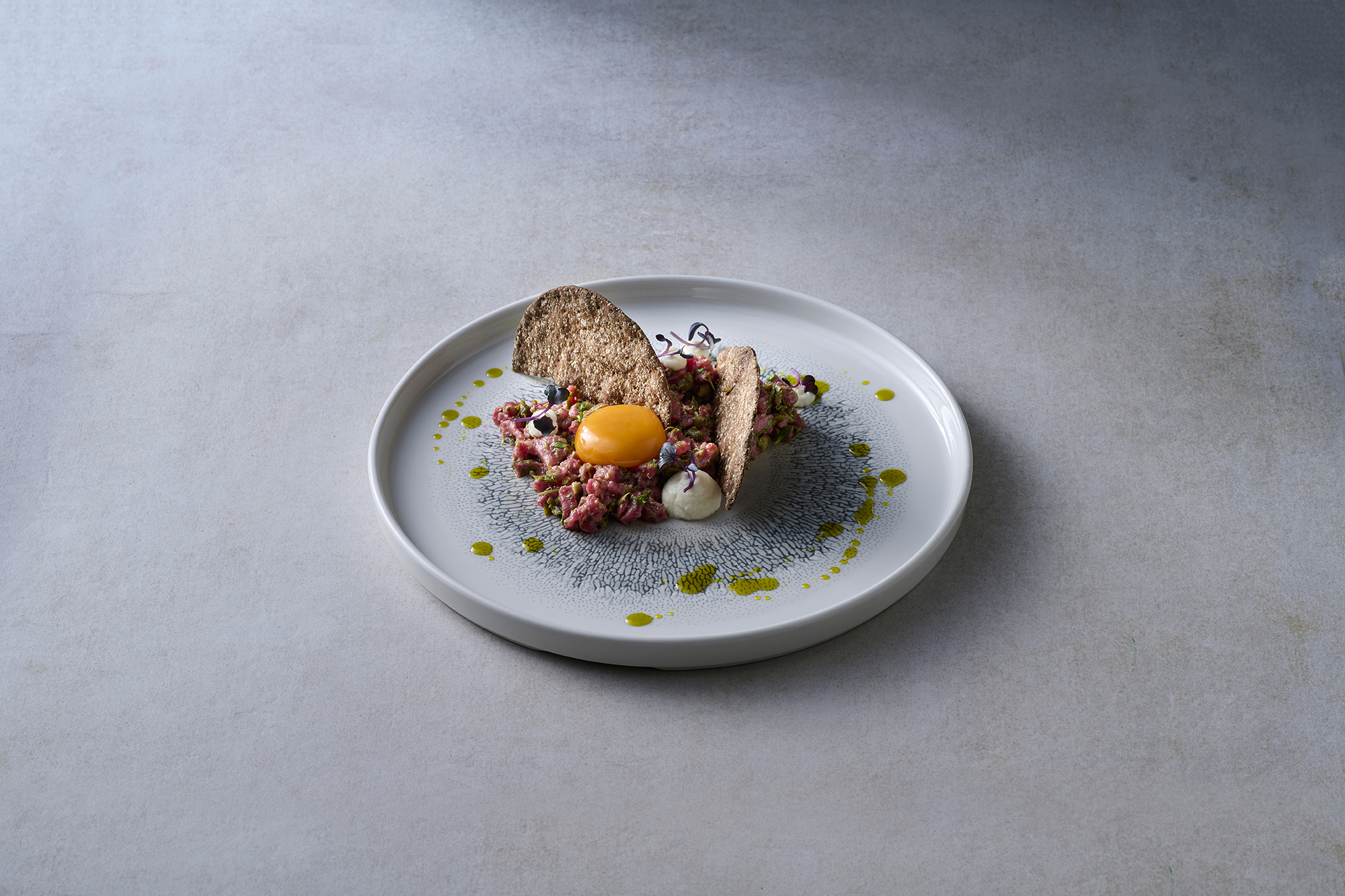 Churchill Fusion Grey Flache Coup Teller, 28.8 cm, 12 Stück