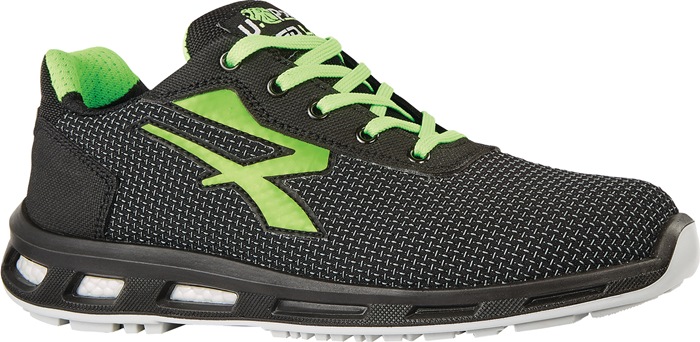 Sicherheitsschuh RedLion STRONG Gr.46 schwarz/grün S3 SRC ESD EN20345