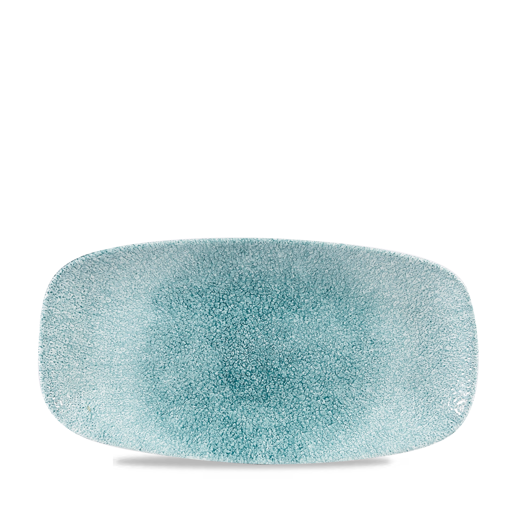 Churchill Super Vitrified Studio Prints Raku Jade Green Chefs Oblong Platte 29.8X15.3Cm, 12 Stück