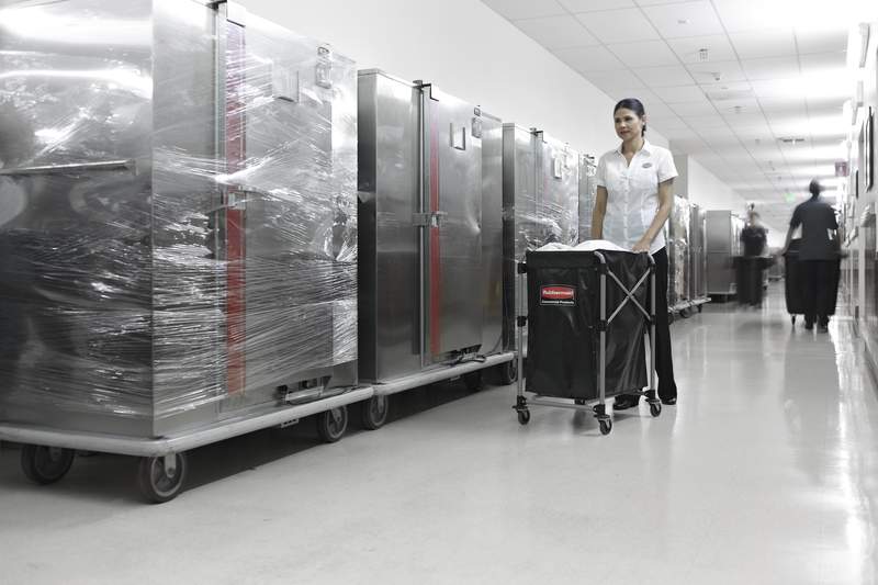 Rubbermaid X-Cart mit zusammenklappbarem Rahmen, 150 L