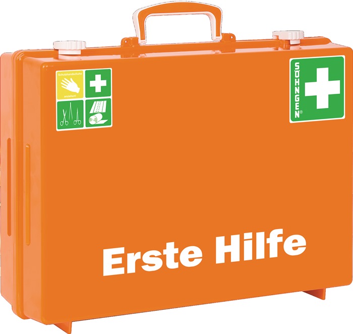 Erste Hilfe Koffer gr.MT-CD B400xH300xT150ca.mm orange SÖHNGEN