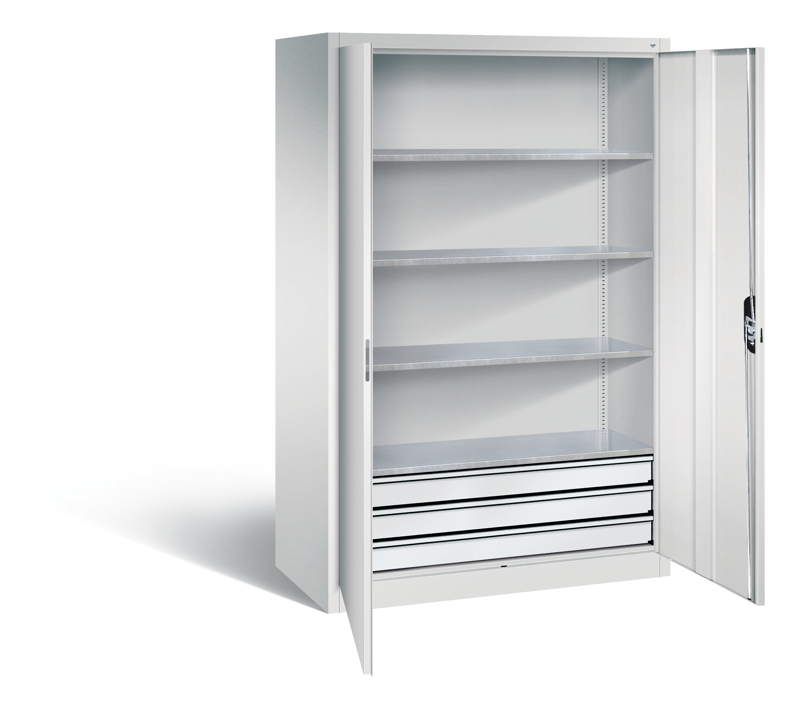 C+P Werkzeugschrank Acurado, H1950xB1200xT600mm, 7035/7035