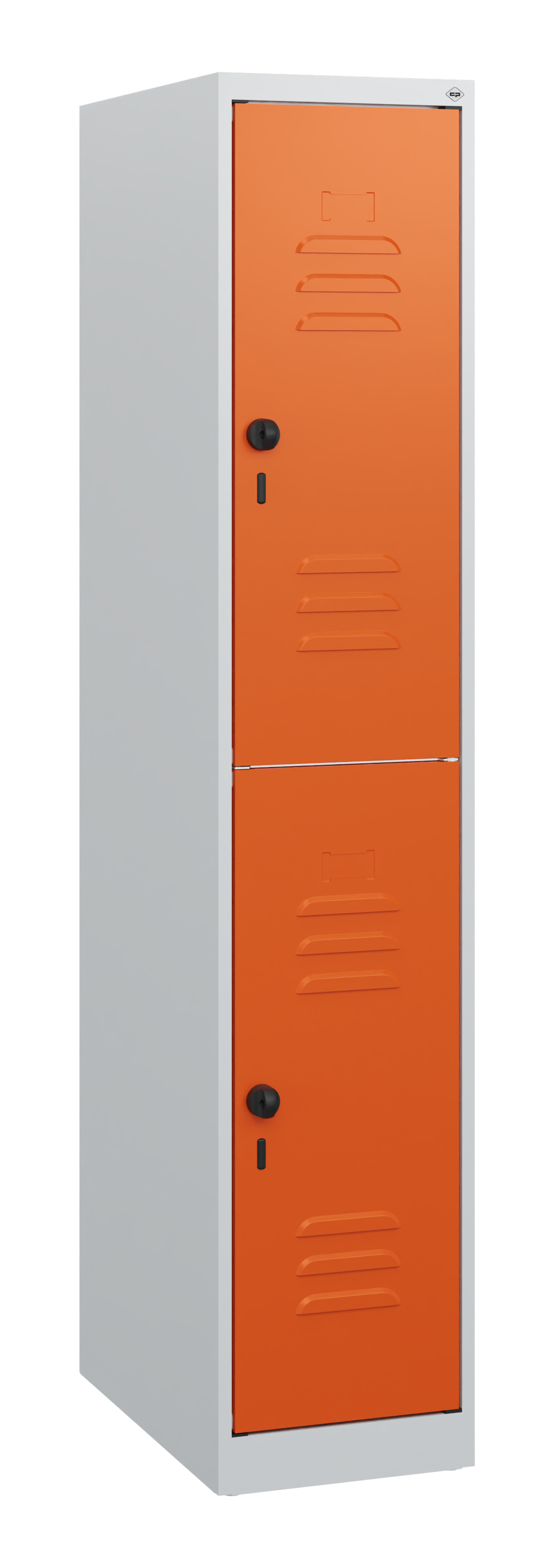 C+P Doppelstock-Spind Classic PLUS, 1 Abteil, 1530x300x500mm, 7035/2004