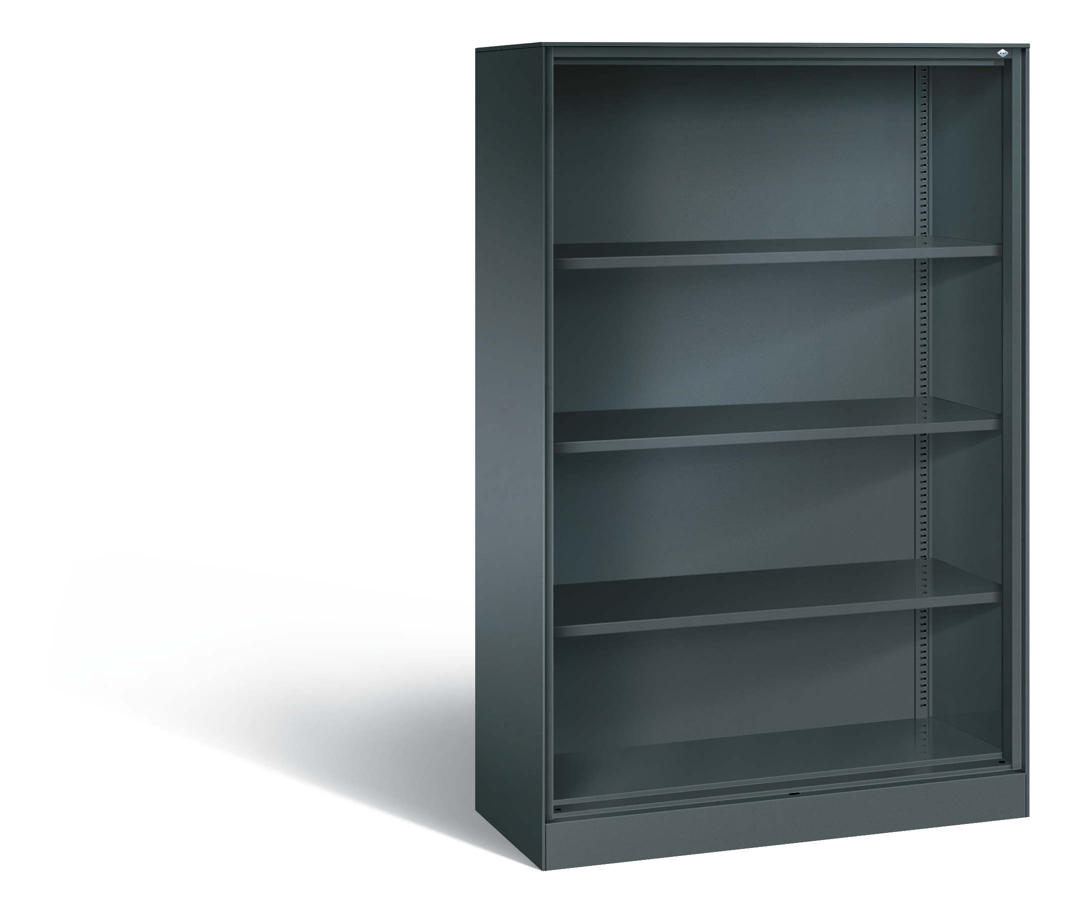 C+P Büroregal  Asisto, H1635xB1000xT435mm, 7016