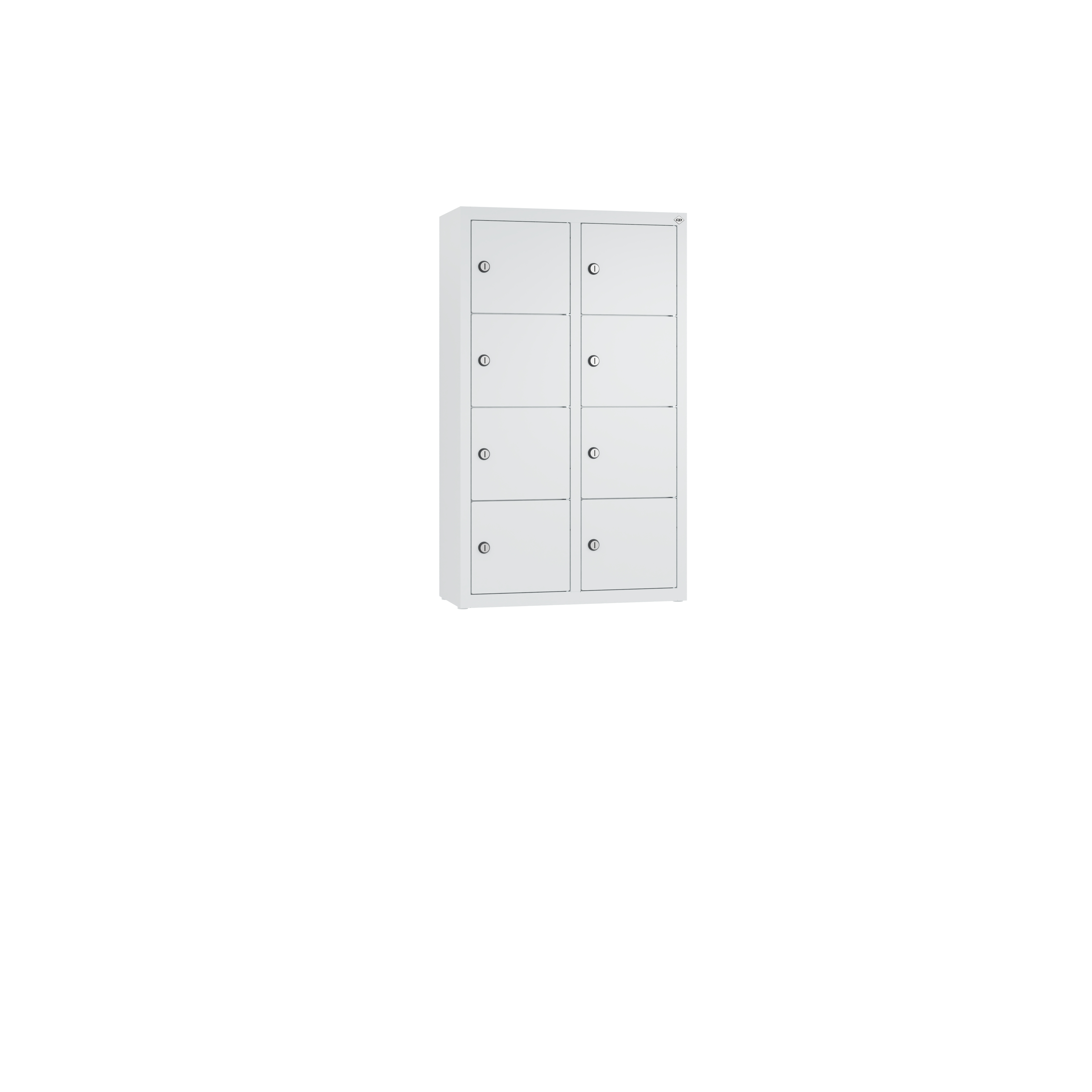 C+P Kleingefachschrank Intro, H770xB460xT200mm, 7035/7035