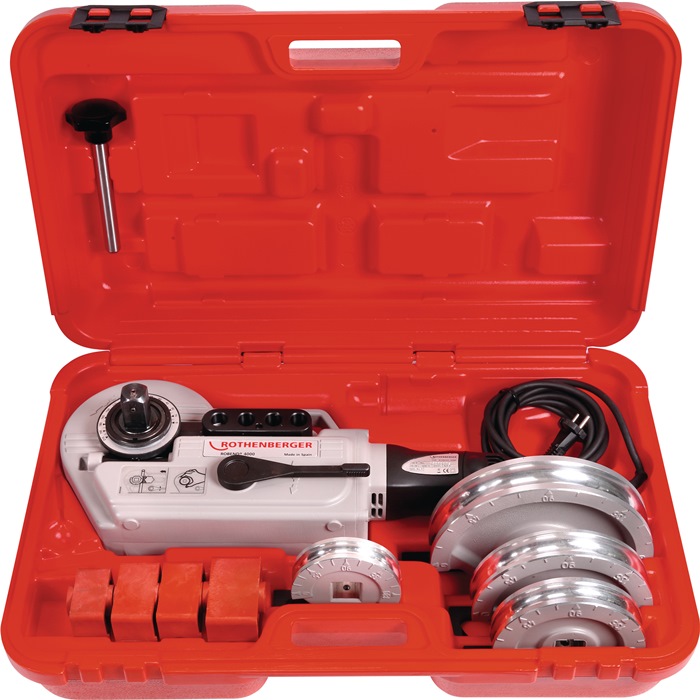 ROTHENBERGER Elektrobiegegerät-Set 15 - 18 - 22 - 28 mm