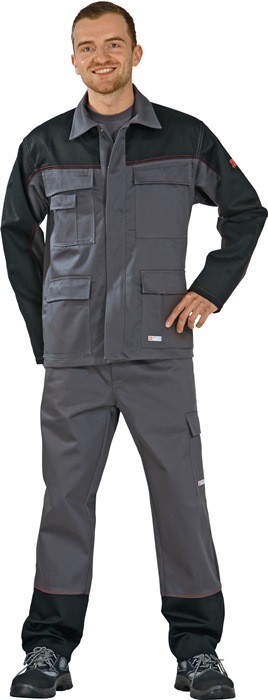 Schweißerschutz-Bundjacke Weld Shield Gr.52 grau/schwarz