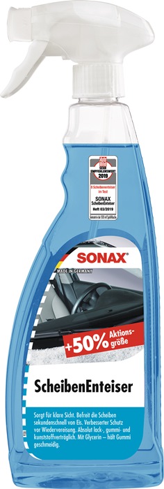ScheibenEnteiser 750 ml Sprühflasche SONAX