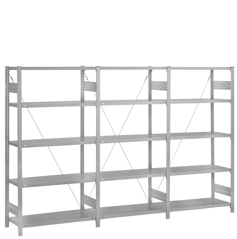 BITO Edelstahlregale - Grundfeld, Bauteile aus hochwertigem V2A Edelstahl