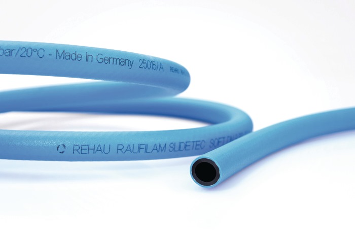PVC Industrieschlauch Raufilam Slidetec soft ID 25,4mm L.50m 4,3mm 34mm Rl.REHAU
