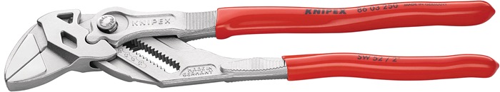 Zangenschlüssel L.125mm Spann-W.23mm verchr.Ku.-Überzug KNIPEX
