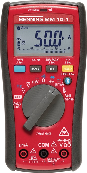 Digital-Multimeter MM 10-1 0,1 mV-1000 V True RMS BENNING
