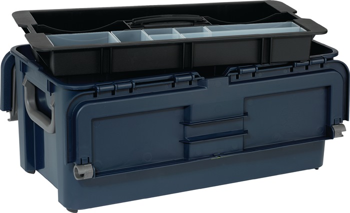 Werkzeugkoffer Compact 37 B540xT300xH230mm 7 Einst.fächer PP RAACO