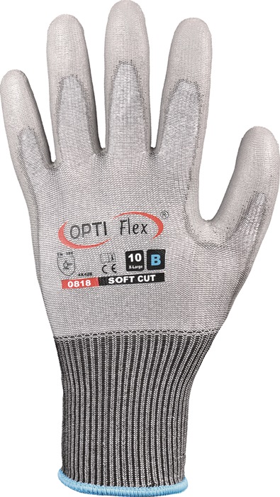 Handschuh SOFT CUT Gr.9 grau EN 420/EN 388 PSA II OPTIFLEX