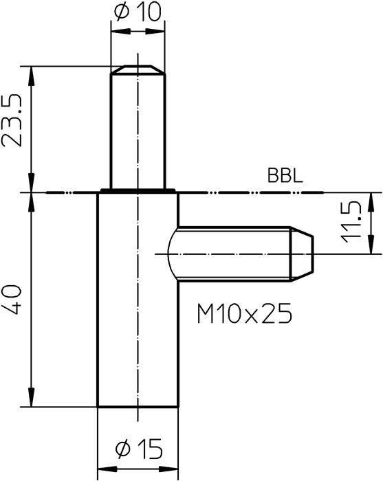 Rahmenteil V 8100 WF U STA vern.f.2-tlg.Stahlzargen Nachrüstband SIMONSWERK