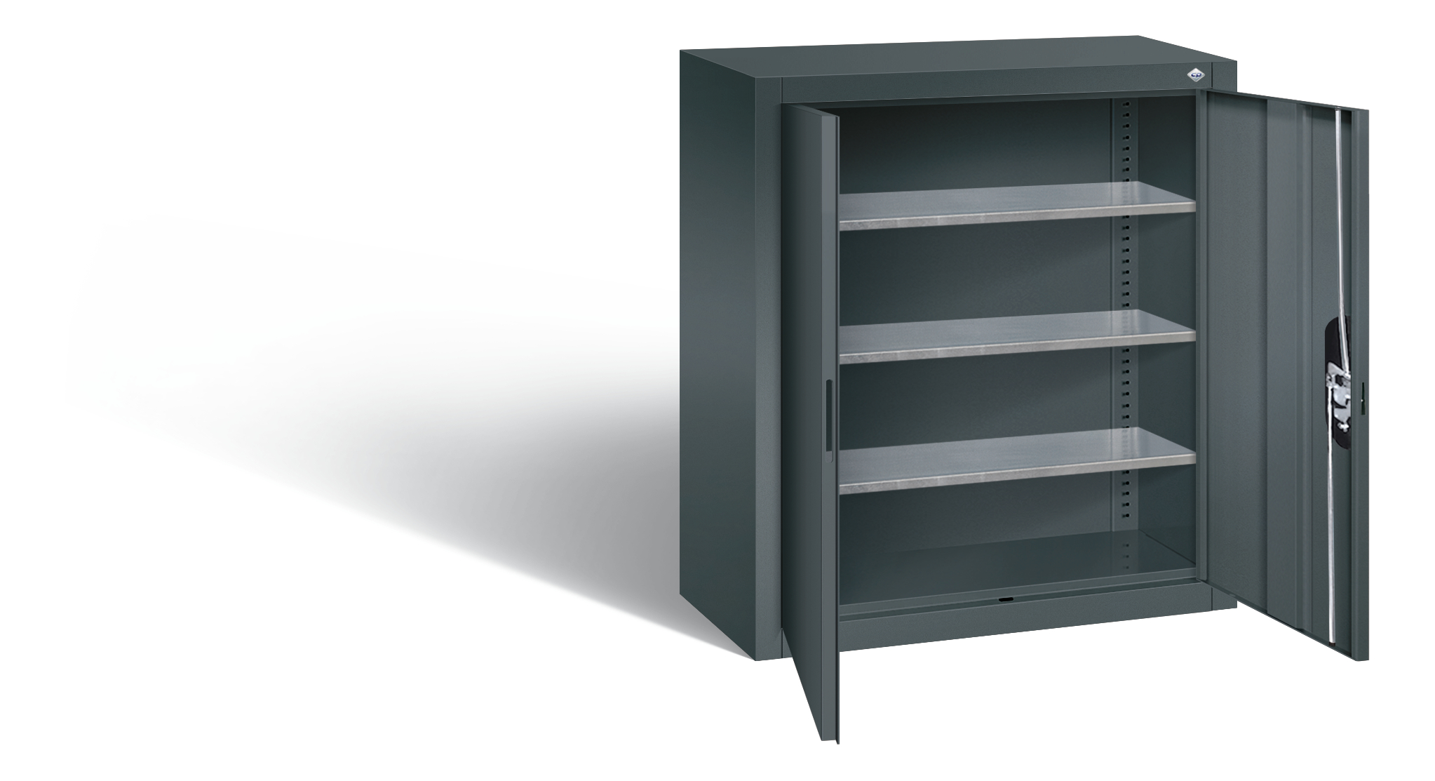 C+P Hängeschrank Serie 13, H830xB700xT300mm, 7016/7016