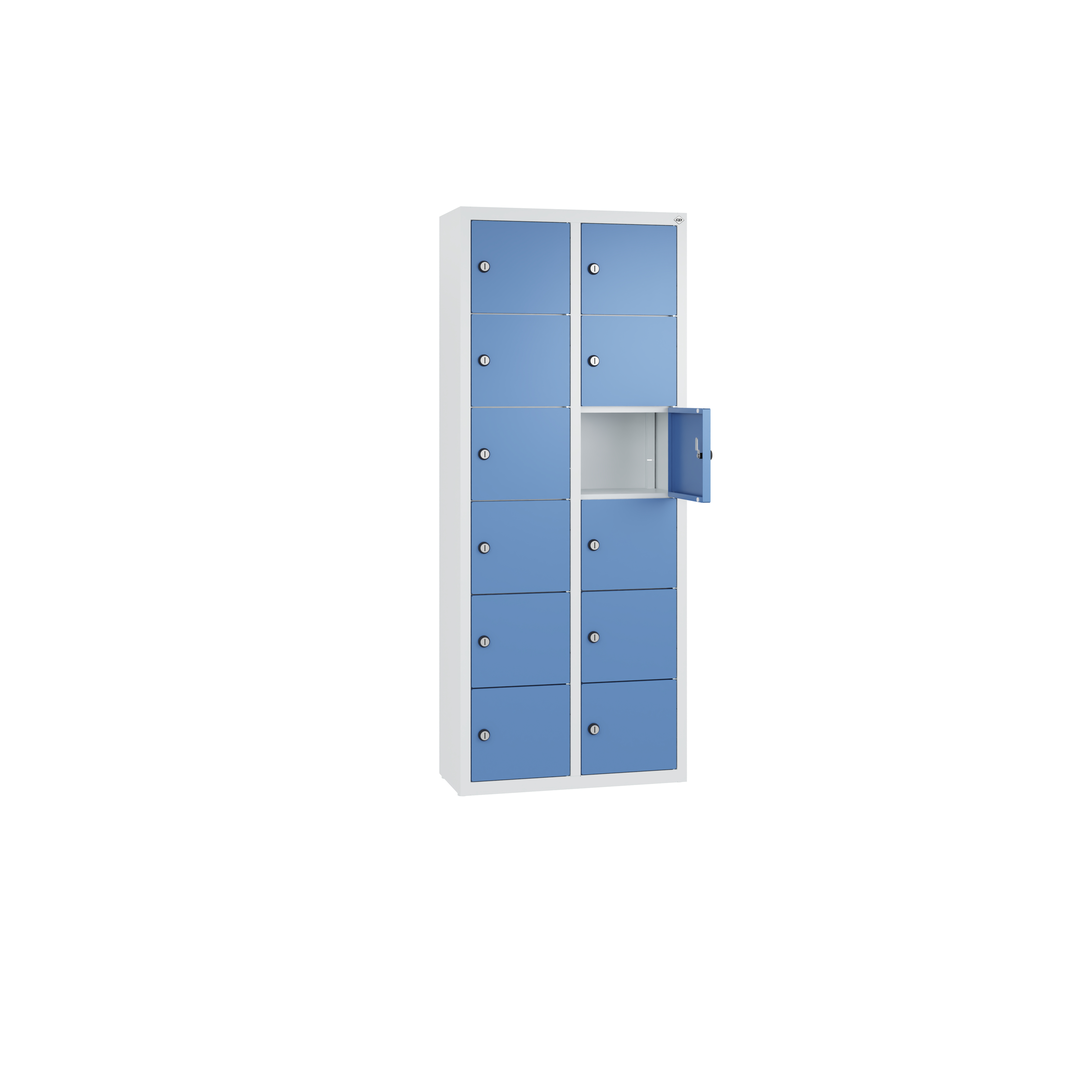C+P Kleingefachschrank Intro, H1130xB460xT200mm, 7035/5023