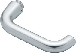 Türdrückerlochteil Paris 138L Alu.F1/naturf.4-KT.8mm DIN L/R HOPPE