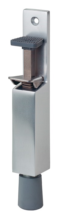 Türfeststeller 1082.02 Aluiminium silberf.lack.Hubh.50mm Türmontage KWS