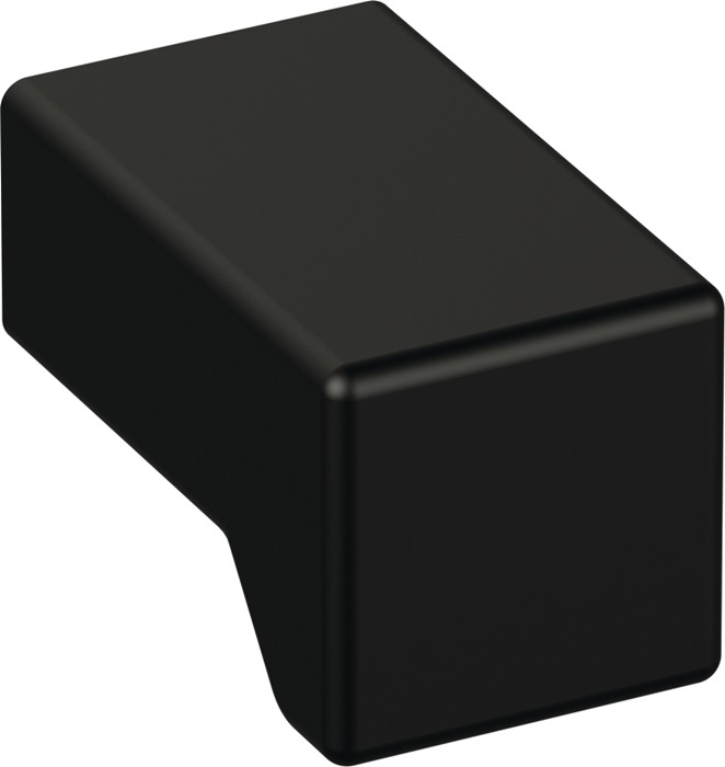 Möbelknopf 547.15B Ku.90 tiefschwarz ma HEWI