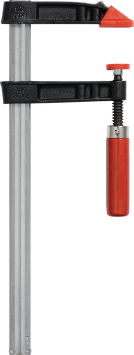 Temperguss-Schraubzwinge Spann-W.150mm A.80mm Holzgr.25x6mm