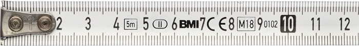 Taschenrollbandmaß VARIO L.5m B.16mm mm/cm EG II ABS Automatic BMI