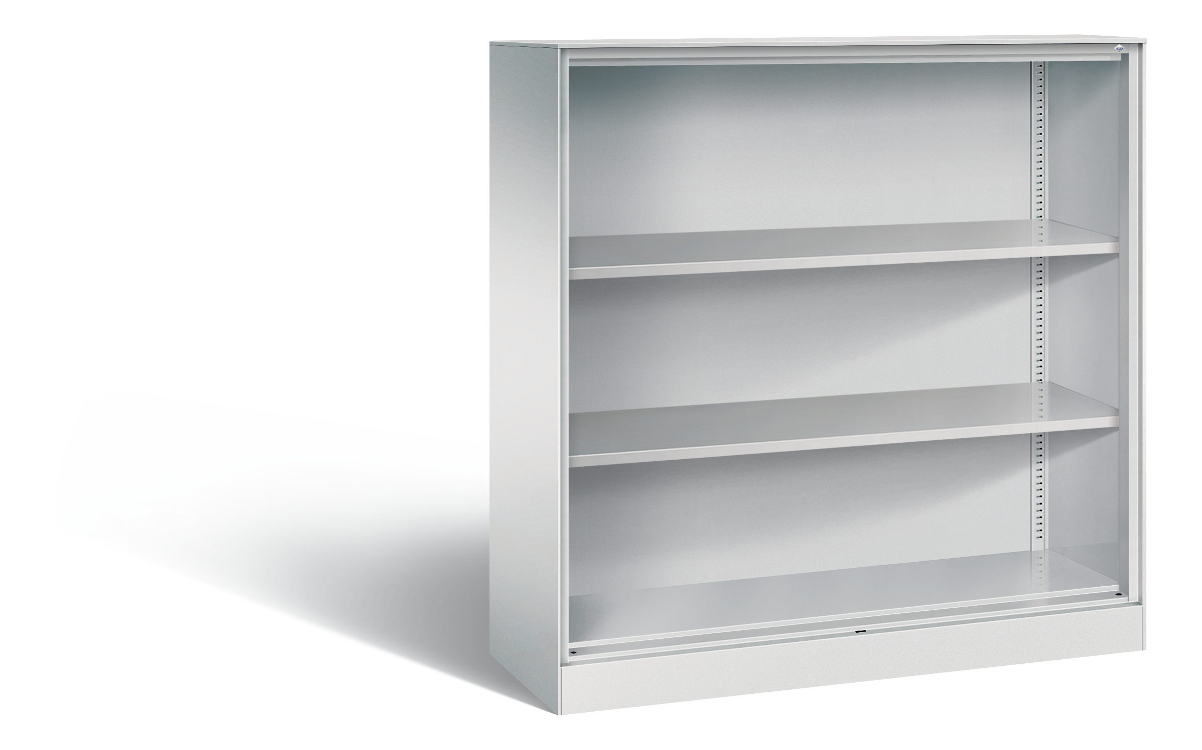 C+P Büroregal  Asisto, H1310xB1200xT435mm, 7035