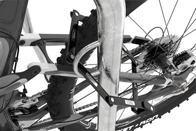 Fahrrad-Anlehnständer, Stahlrohr Durchm. 48 mm, zum Aufstellen, 10 Einstellplätze, feuerverzinkt, BxTxH 4720x750x860 mm