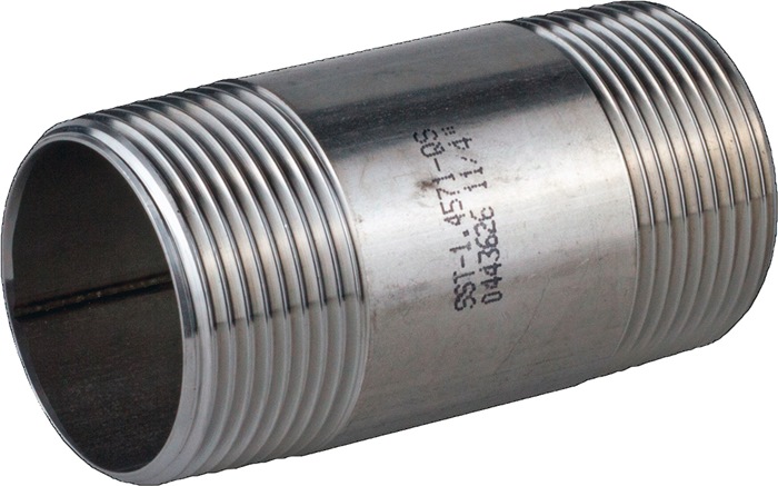 Rohrdoppelnippel EN 10226-1 NPS 2 Zoll 100mm SPRINGER