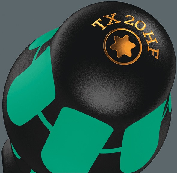 Schraubendrehersatz 367/6 TORX HF 6-tlg.TORX® 2K-Griff Rundkl.WERA