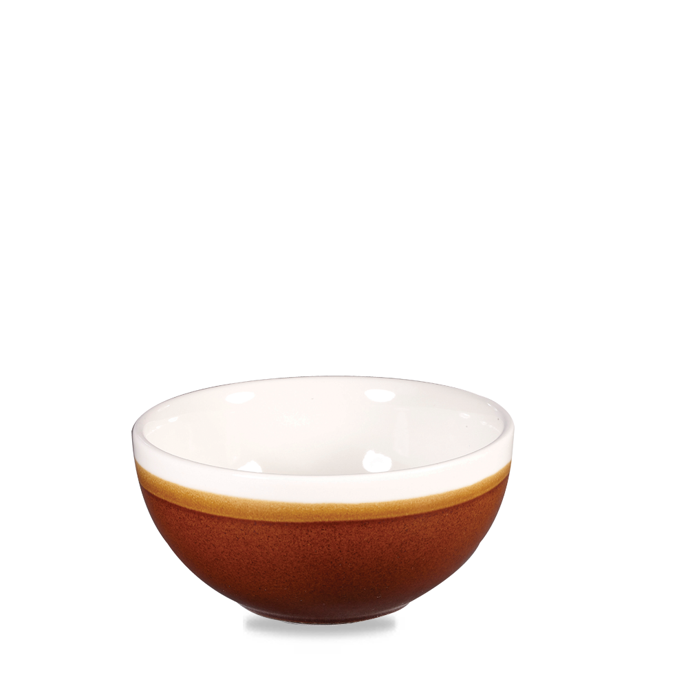 Churchill Super Vitrified Monochrome Zimt Suppentasse 47Cl, 12 Stück