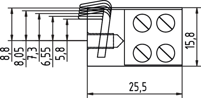 Elektrotüröffner A5000--A 6-24 V AC/DC Kompakt DIN L/R GEZE