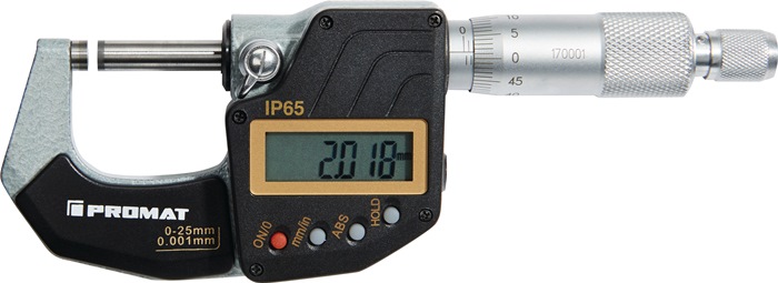 Bügelmessschraube DIN 863/1 IP65 25-50mm