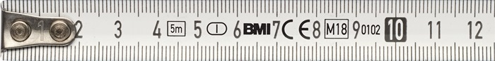 Taschenrollbandmaß VARIO L.3m B.13mm mm/cm EG I (± 0,5 mm/m) Ku.Festst.BMI