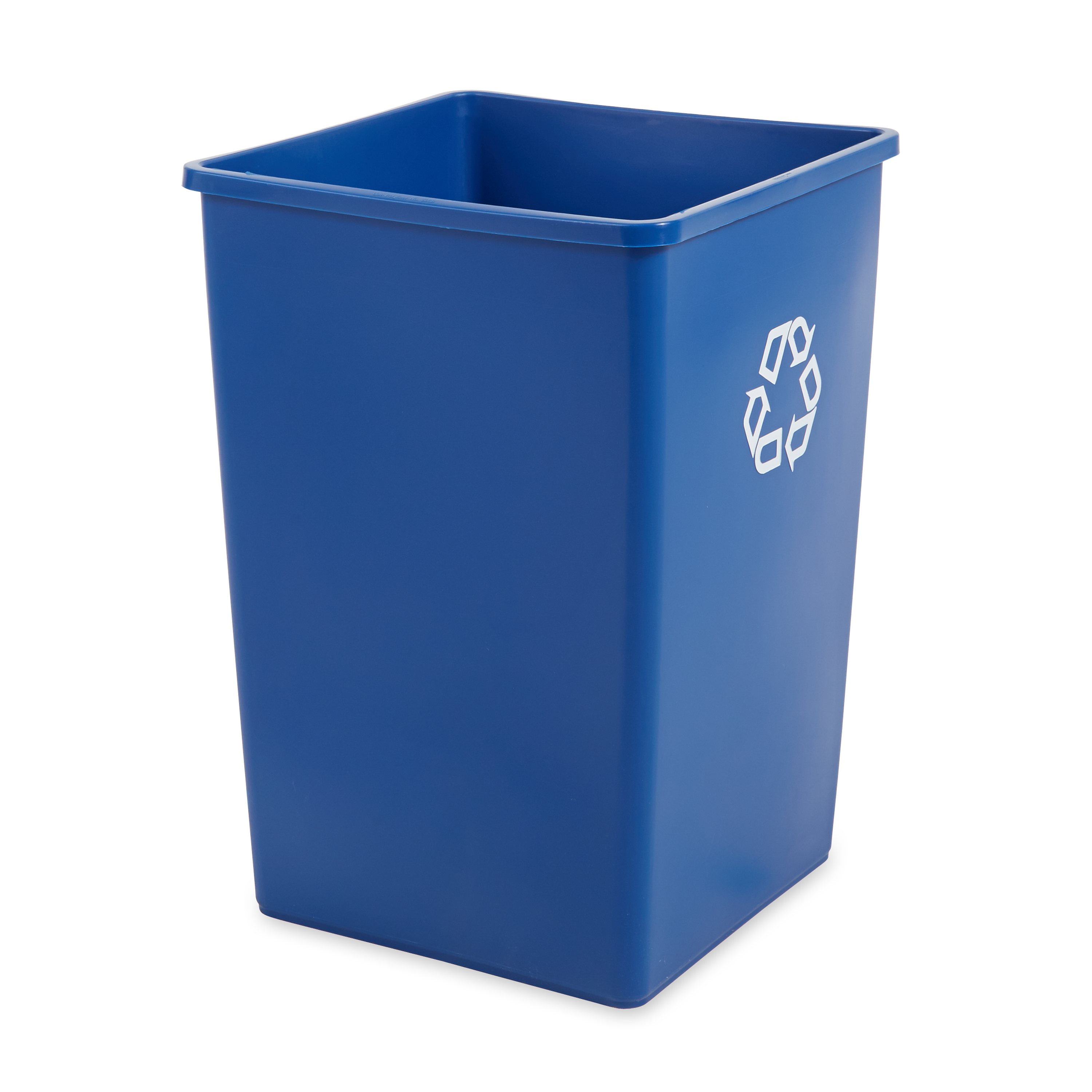 Rubbermaid Untouchable®, 132 l, 4-eckig, Recycling, blau