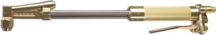 Handschneidbrenner 62-5F Brennerkopf 90Grad L.460mm f.Glattschaftsdüsen